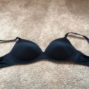Black VS Pink bra